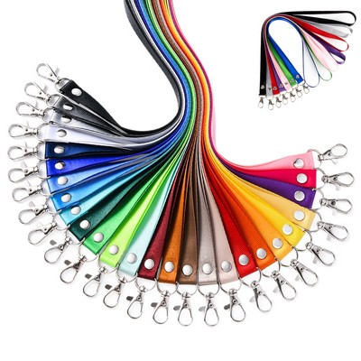5/8" Custom Silkscreen Polyester Lanyards