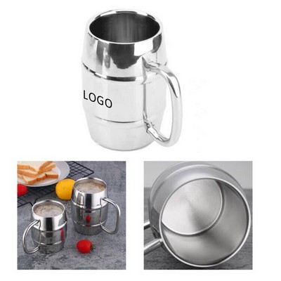 14oz Stainless Barrel Mug