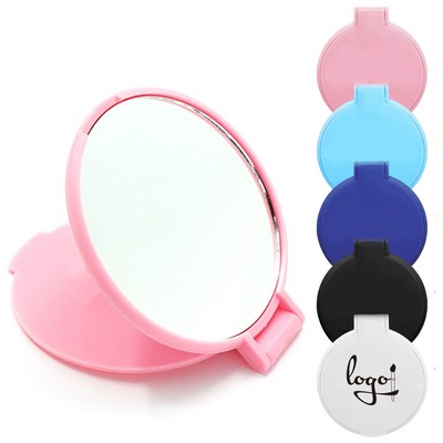 Plastic Makeup Mirror With Customizable Logo