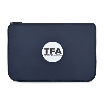 Arlo Recycled rPET Zippered Pouch - Navy