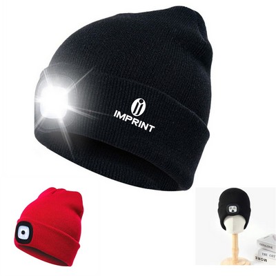 Led Light Up Knit Hat