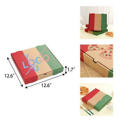Personalized Full Color 12" Pizza Box