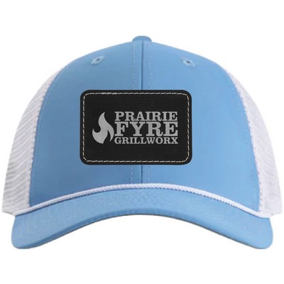 Imperial 7055 6-Panel The Night Owl Performance Rope Cap w/ Leatherette Patches or Embroidery