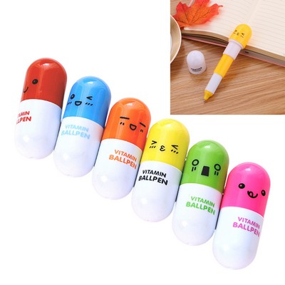 Cartoon Pill Ballpoint Pen