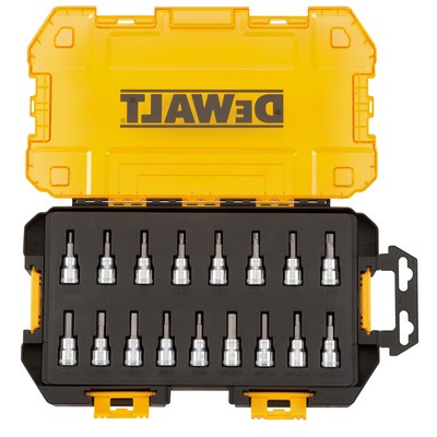 DeWalt 17Pc Toughsystem 3/8" Drive Bit Socket Set