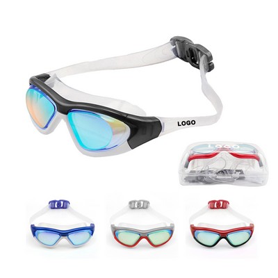 Liquid Silicone Swimming Goggles