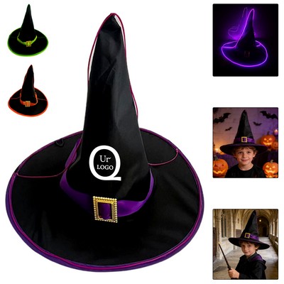 Led Glowing Wizard Hat