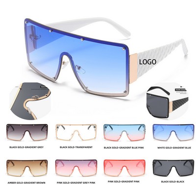 Fashion Oversized Square Sunglasses
