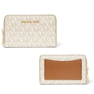 Michael Kors® Small Logo And Leather Wallet