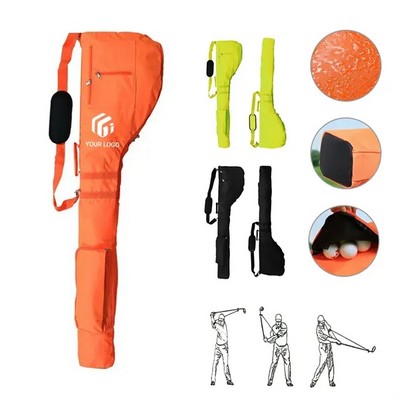 Golf Clubs Driving Range Supplies Folding Gun Bags