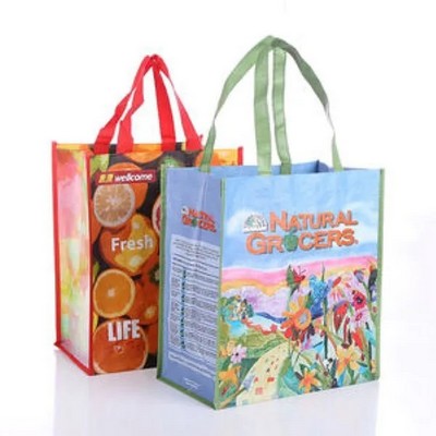 Wholesale Custom Printed Woven Shopping Tote