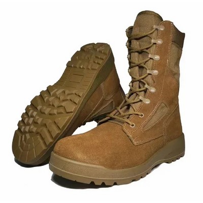 Cow Leather Suede Combat Tactical Boots