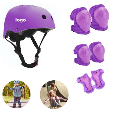Kids Safety Helmet Set