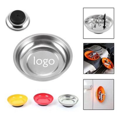 Stainless Steel Magnetic Parts Bowl