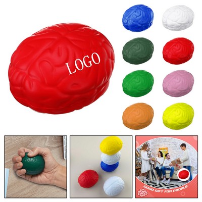 Brain-Shaped Stress Relief Grip Toy