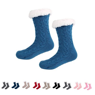 Fuzzy Slipper Socks