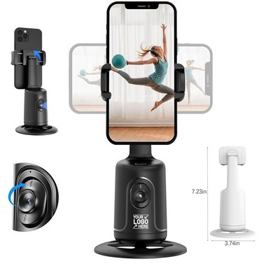 Custom Rechargeable Smart Shooting Stand Phone Holder Auto Face Tracking Tripod