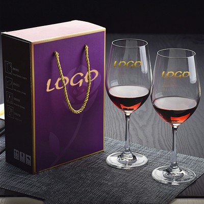 Wine Glasses Set Of 2 Gift Set