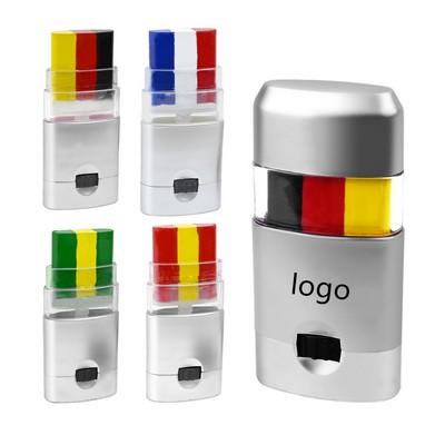 3 Colors Fan Face Paint