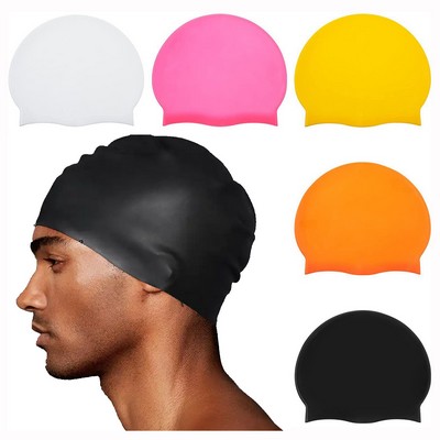 Adult Silicone Swimming Cap