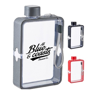 13oz Flat Water Flask