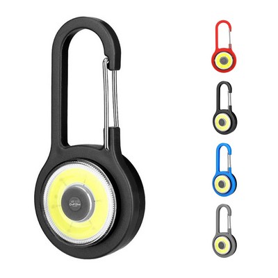 COB LED Carabiner Flashlight