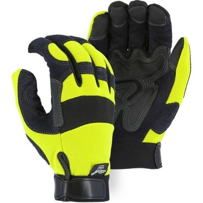 Majestic 2139HY Mechanics Glove with PVC Double Palm