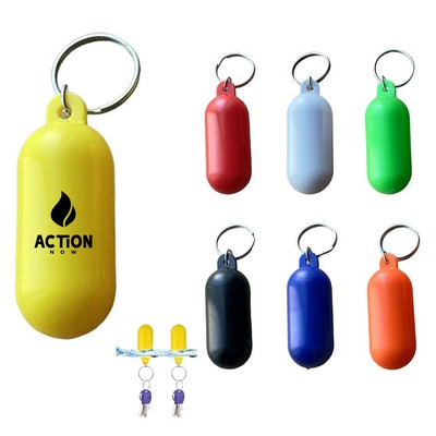 Plastic Floating Keychain