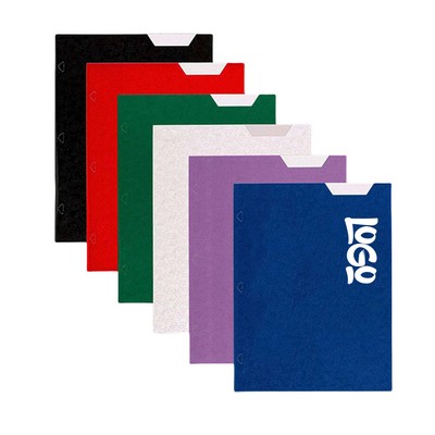6 Pack A4 3 Ring Binders w/ Labels