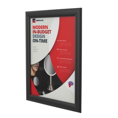 11" x 17" Aluminum Snap Frames, Black