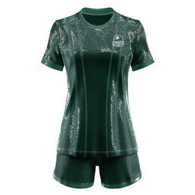 Women's Premium Sublimation Volleyball Set - Birdseye Mesh