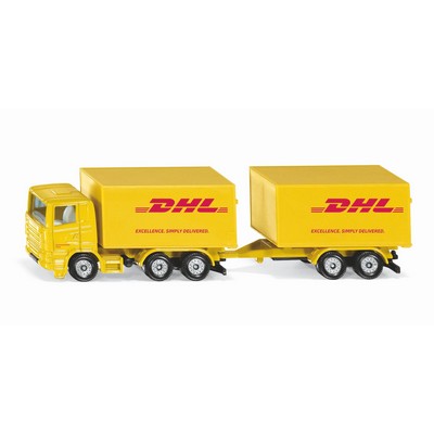 Truck with Trailer DHL Die-Cast Model