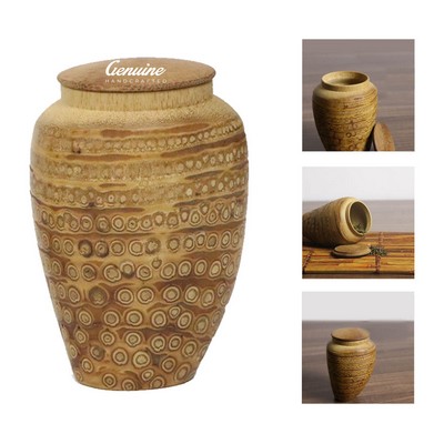 Bamboo Root Ingredient Storing Jar