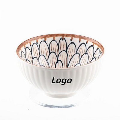 Ceramic Dinnerware Set with Underglaze Design Gift Box