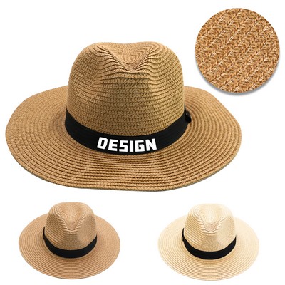 Beach Straw Panama Hat