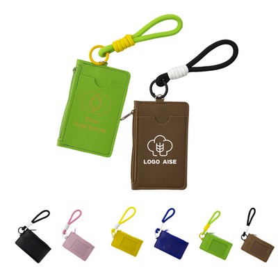 Detachable Lanyard Cards Holder with ID Window
