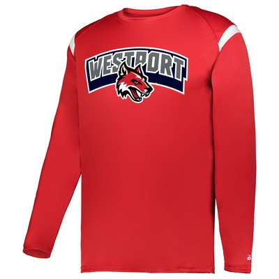 Badger Sport Youth On The Rise Long Sleeve Tee Shirt