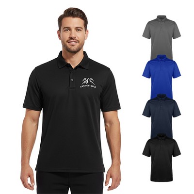 Custom Men's Sport Micro Pique Tech Polo