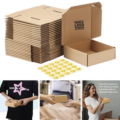 6x6x2" Small Corrugated Packing Literature Mailer Cardboard Shipping Box