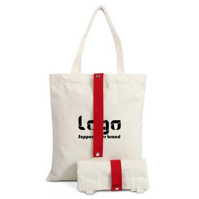Roll up Cotton Tote Bag