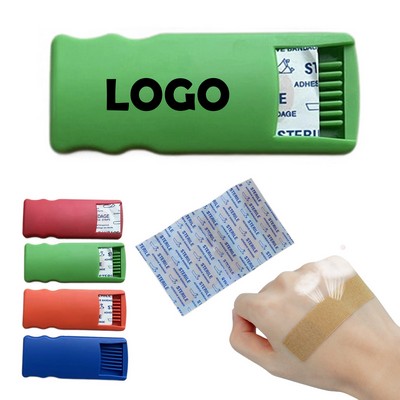 Bandage Dispenser With 5 Sterile Adhesive Bandages