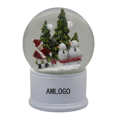 Personalized Snow Globe Creation