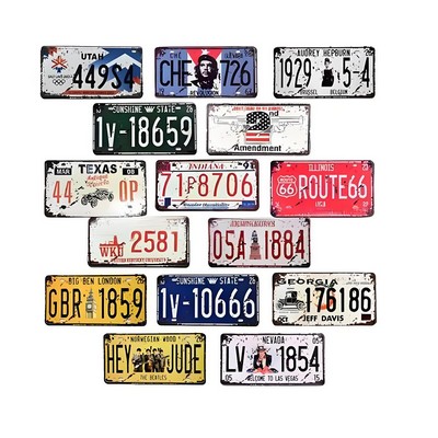 Aluminium Alloy Auto License Plate
