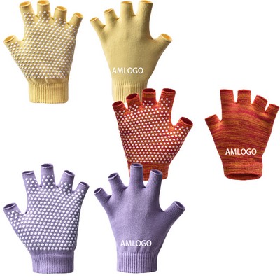 Cozy Knit Half-Finger Winter Gloves