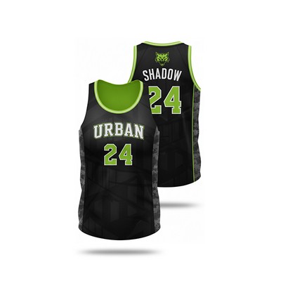 Women's Sublimation Basketball Jersey - 160G Birdseye Mesh