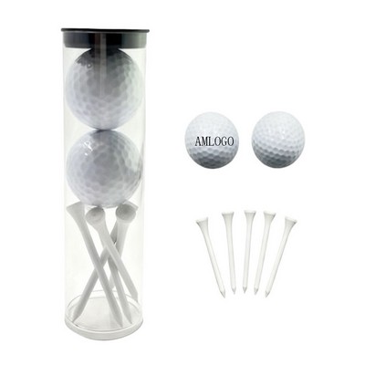 Personalized Golf Ball and Tee Collection