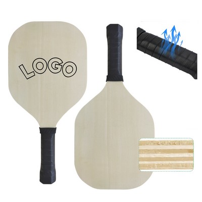 Comfortable Handle Wood Pickleball Paddle Racket