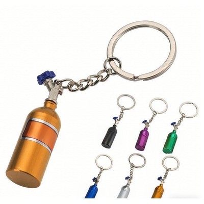 Metal Waterproof Pill Box With Keyring