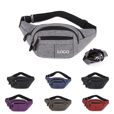 Canvas Waist Bag Casual Fanny Pack