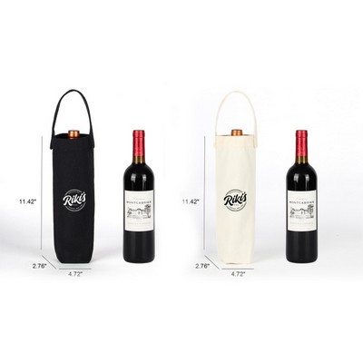 Single-Bottle Handheld Wine Bag